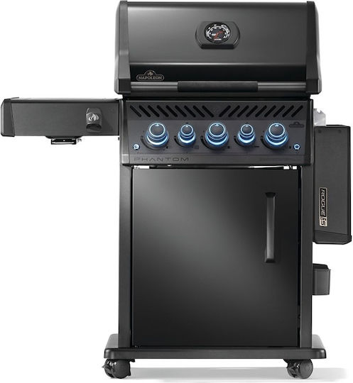 Napoleon Phantom Rogue PRO S 425 SIB Ψησταριά Υγραερίου Σχάρας 60x46εκ. με 3 Εστίες 23.75kW και Μάτι Υπερύθρων
