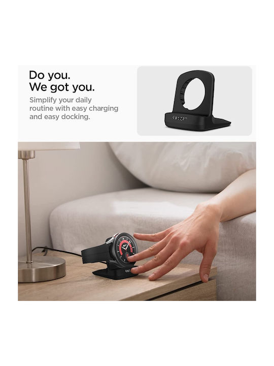 Spigen Night Stand S353 Μαύρο (Galaxy Watch 5 / 5 Pro)