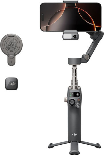 DJI Osmo Mobile 7P Gimbal Κινητού με Σταθεροποιητή 3 Αξόνων και 10 ώρες λειτουργίας Μαύρο