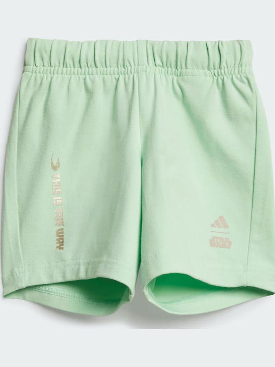 Kids' Set with Shorts Summer 2pcs Off White/multicolor Star Wars The Mandalorian