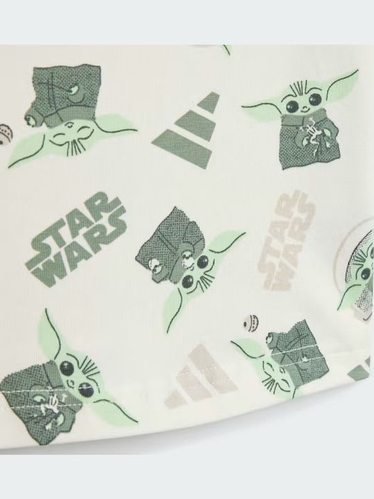 Kids' Set with Shorts Summer 2pcs Off White/multicolor Star Wars The Mandalorian
