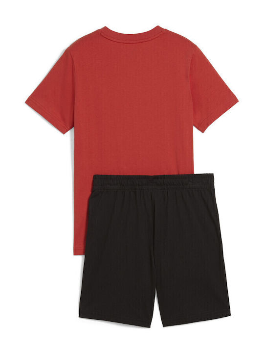 PUMA Kids Set With Red Shorts 2 Pieces