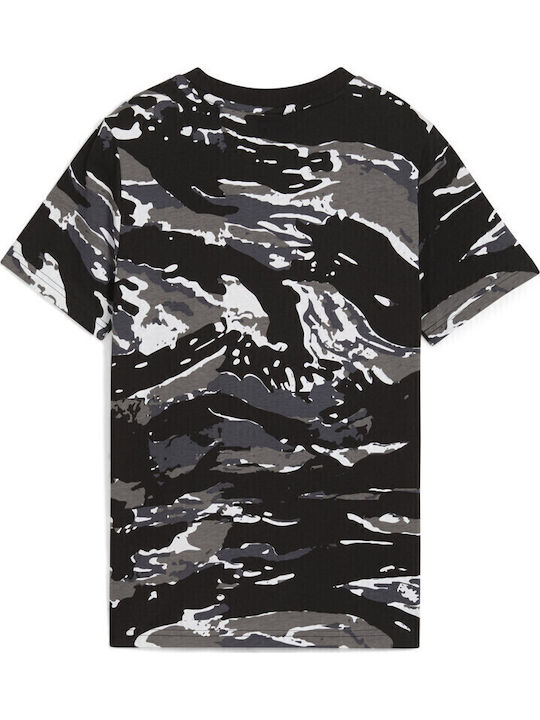 PUMA T-shirt Μαύρο