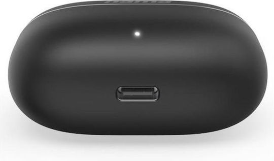 HAMA Freedom Light II Earbud Bluetooth Handsfree Earphones with Charging Case Black