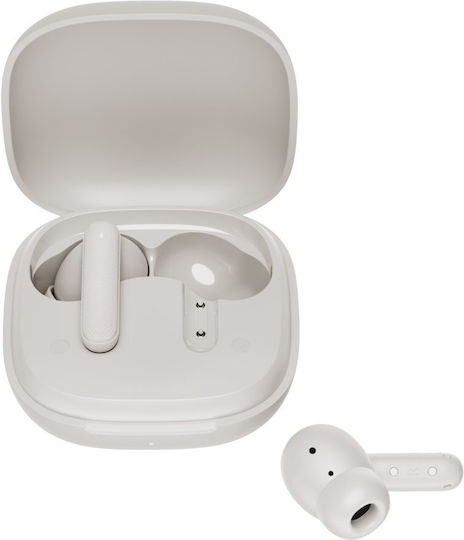 QCY Buds (QT43) Bluetooth Handsfree Earphones with Sweat Resistance and Charging Case White