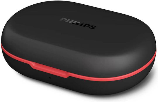 Philips TAA6709 Open Ear Bluetooth Handsfree Ακουστικά με Αντοχή στον Ιδρώτα και Θήκη Φόρτισης Μαύρα