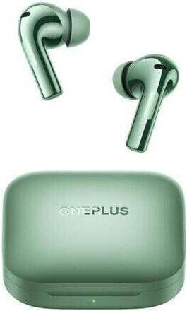 OnePlus Buds 3 Bluetooth Handsfree Ακουστικά με Αντοχή στον Ιδρώτα και Θήκη Φόρτισης Πράσινα