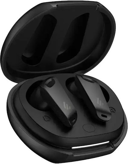 Edifier NeoBuds Plus Bluetooth Handsfree Ακουστικά με Αντοχή στον Ιδρώτα και Θήκη Φόρτισης Μαύρα