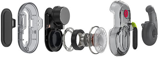 Acefast FA003 Neo Open Ear Bluetooth Handsfree Ακουστικά με Αντοχή στον Ιδρώτα και Θήκη Φόρτισης Λευκά