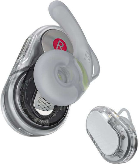 Acefast FA003 Neo Open Ear Bluetooth Handsfree Ακουστικά με Αντοχή στον Ιδρώτα και Θήκη Φόρτισης Λευκά