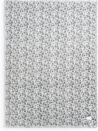 Muslin Swaddle Blanket 75x100 Elodie Soft Cotton Garden Leo Toile 70360205422na 75x100