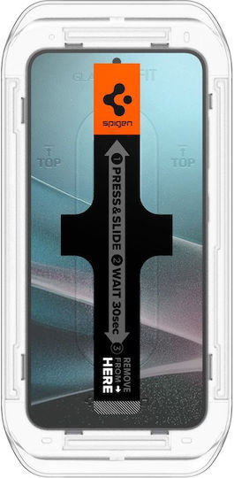 Spigen GLAS.tR EZ Fit Privacy Tempered Glass Μαύρο (Galaxy S25)