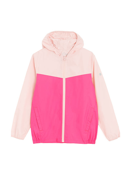 Kinderjacken & Winterjacken Lässig Kurze mit Kapuze Rosa