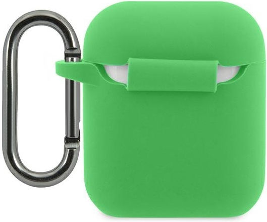 Lacoste Калъф с кука в Зелен цвят за Apple AirPods 1 / AirPods 2