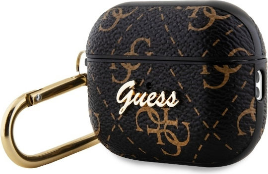 Hülle Apple AirPods Pro 2 Guess Cover Hook Guap2pg4gpk Schwarz 3666339310608