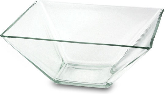 Μπολ Τετράγωνο Κωνικό Γυάλινο 25x25xh10,5cm 1850ml «modi» 14000331 Borgonovo 01.44055 00003681