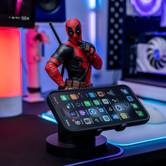 Exquisite Gaming Cable Guys Stand De Birou Pentru Telefon Mobil Marvel Deadpool Wolverine
