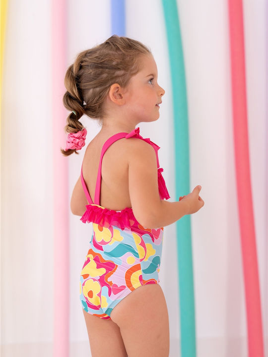 Agatha Ruiz De La Prada Παιδικό Μαγιό Ολόσωμο Fuchsia Agatha Ruiz De La Prada Παιδικό Μαγιό Ολόσωμο Fuchsia