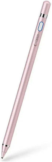 Tech-Protect Active Stylus Pen σε Ροζ χρώμα 08UNI1560