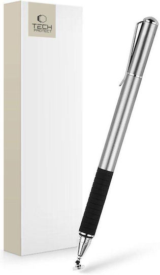 Tech-Protect Stylus Pen σε Ασημί χρώμα 66480