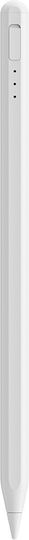 Techsuit AX10-T Ψηφιακή Γραφίδα Αφής με Palm Rejection για iPad σε Λευκό χρώμα