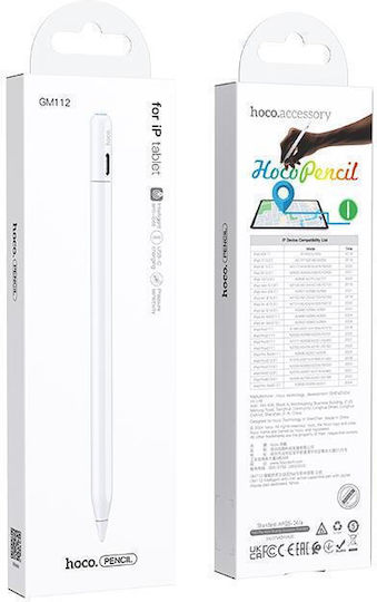 Hoco GM112 Digital Touch Stylus for iPad in White color