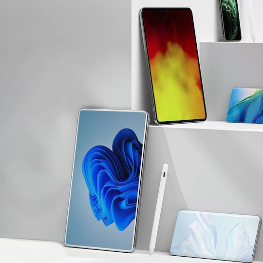 Techsuit S3 Ψηφιακή Γραφίδα Αφής σε Λευκό χρώμα