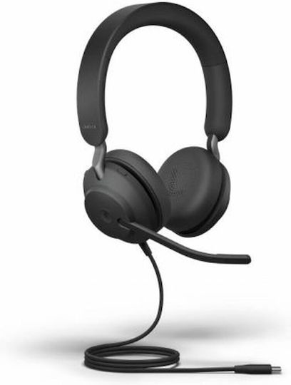 Jabra Evolve2 40 SE MS Duo USB-C VOIP Headset (24189-999-899)