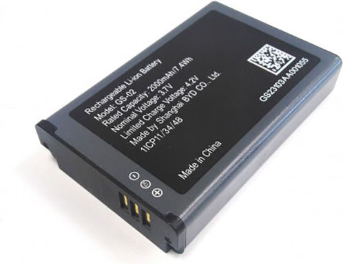 Презареждаща се батерия Grandstream 2000mAh Li-ion за преносими WiFi телефони WP822 WP825 GSTR-0340