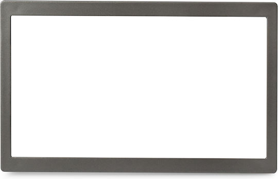 Phonocar DIN Fascia Panels 2 Din Silver for Ford C-Max / Fiesta / Focus / Fusion / Galaxy / Kuga / Mondeo / S-Max / Transit