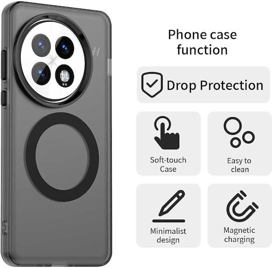 Mad Mask Back Cover Σιλικόνης Μαύρο (OnePlus 13)