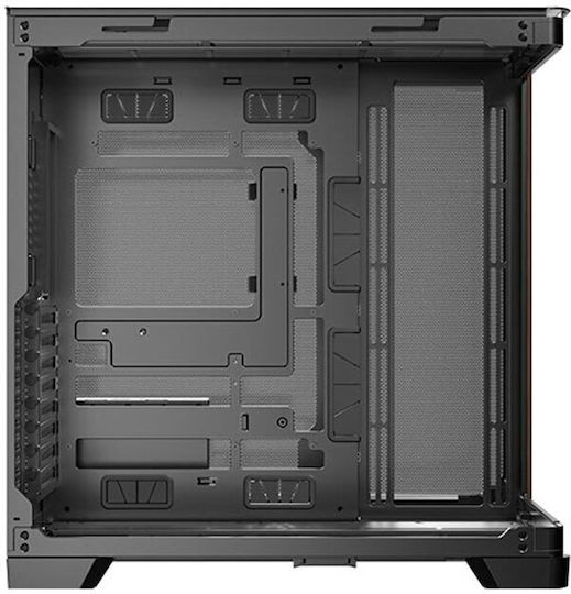 Antec C8 Геймърско Пълна Кула Компютърна Кутия със Страничен Прозорец Черна