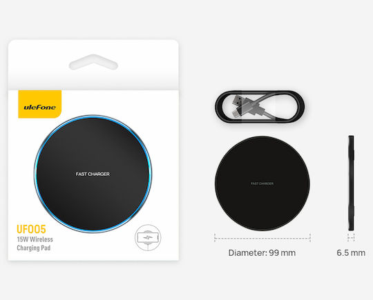 Ulefone 15W Черен (UF005)