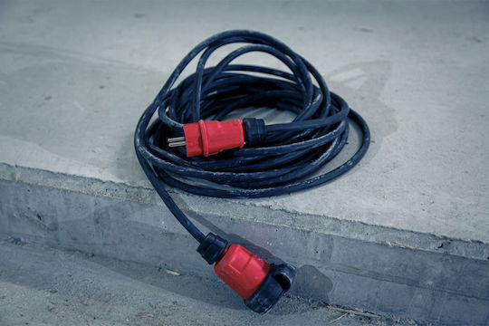 Brennenstuhl Waterproof Extension Cable Cord 3 x 1.5mm²/10m Black
