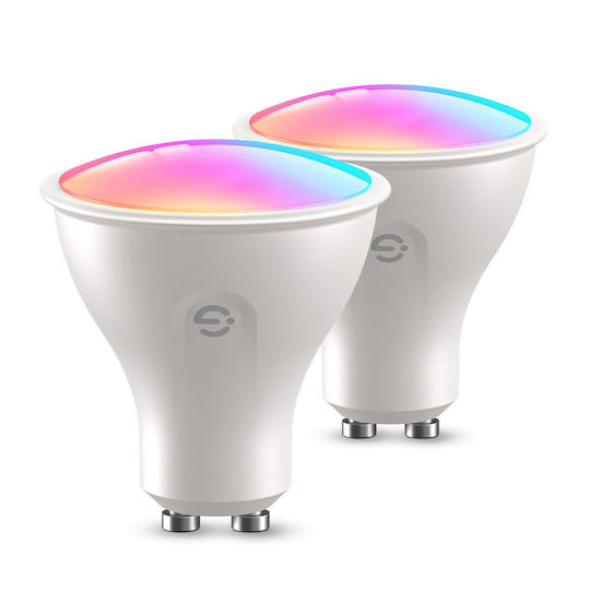 Govee Smart Bulbs LED for Socket GU10 RGBW 400lm 2pcs