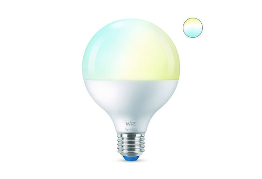 WiZ Smart Λάμπα LED για Ντουί E27 και Σχήμα G95 Ρυθμιζόμενο Λευκό 1055lm Dimmable