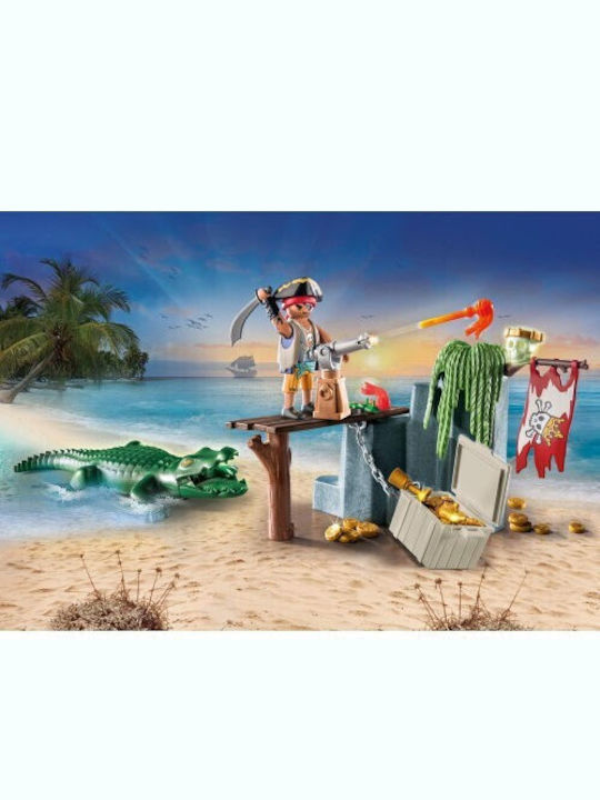 Великденска Свещ Пират с Алигатор за 4+ Години Playmobil