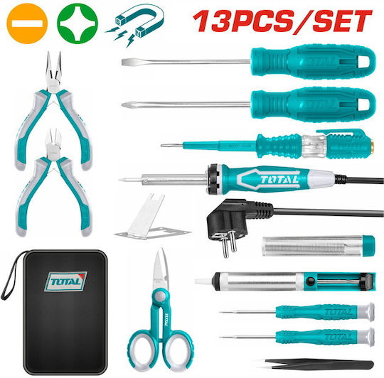 Total Tool Casket with 13 Tools