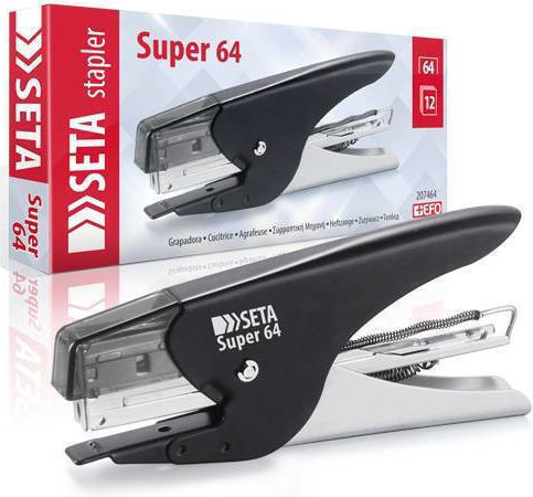 Seta Super 64 Büroklammern Handwerkzeug Schwarz