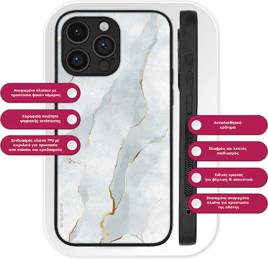 Sonique Marble Series Case Realme Note 60 4G White 01