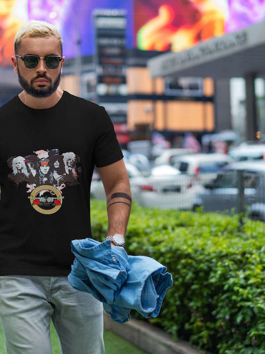 Band Graphic Guns N' Roses Logo T-shirt