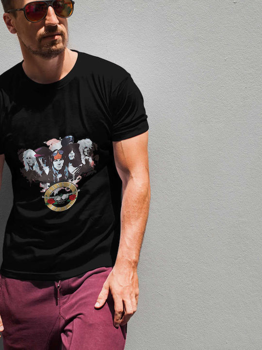 Band Graphic Guns N' Roses Logo T-shirt