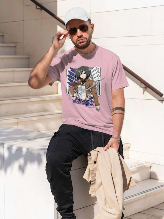 Tricou cu personaj din anime-ul Attack On Titan