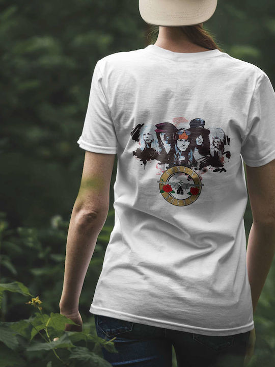 Band Graphic Guns N' Roses Logo T-shirt