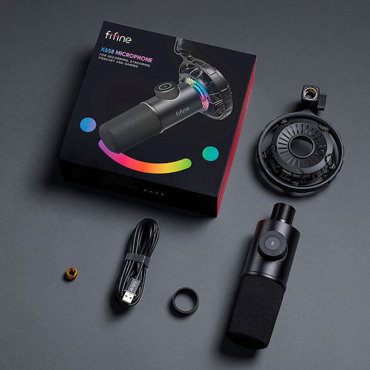 Fifine K658 Σετ Δυναμικό Μικρόφωνο για Φωνητικά