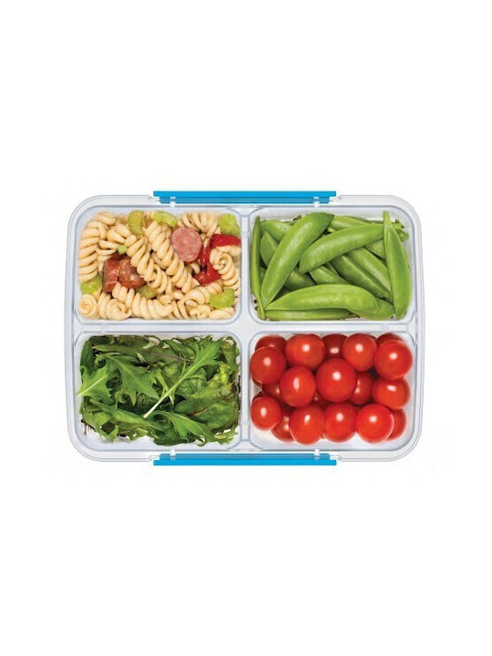 Sistema Lunchbox Kunststoff Rosa Geeignet für die Mikrowelle 1740ml 1Stück