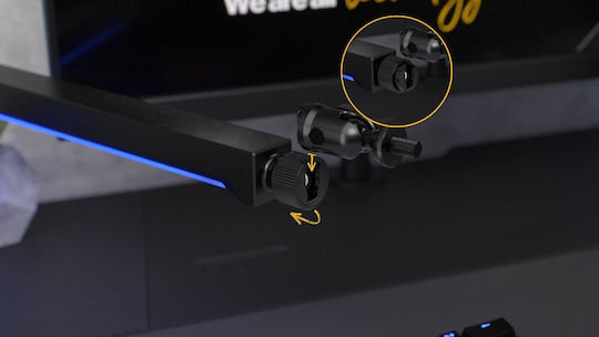 Endorfy Broadcast Low Profile Rgb Microphone Arm Head Weight 2 Kg