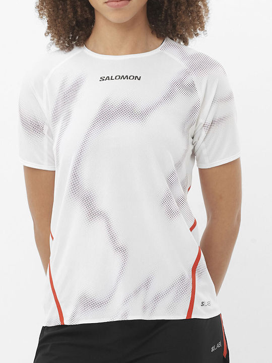 Γυναικείο Αθλητικό T-shirt Fast Drying Λευκό