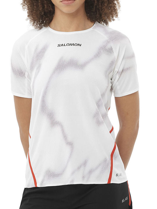 Γυναικείο Αθλητικό T-shirt Fast Drying Λευκό