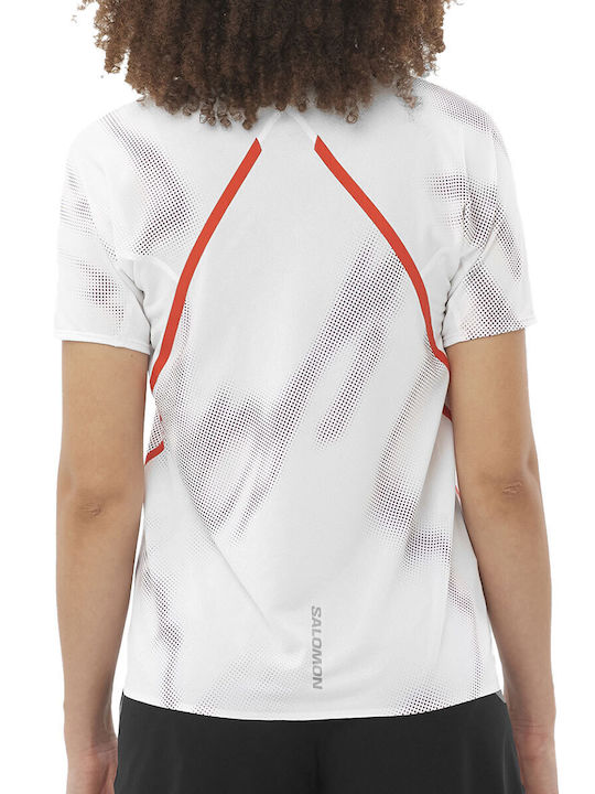 Γυναικείο Αθλητικό T-shirt Fast Drying Λευκό